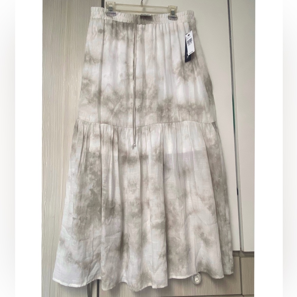 tie dye flowy long voluminous tiered  AGB plus size ,peyote color - Picture 14 of 17